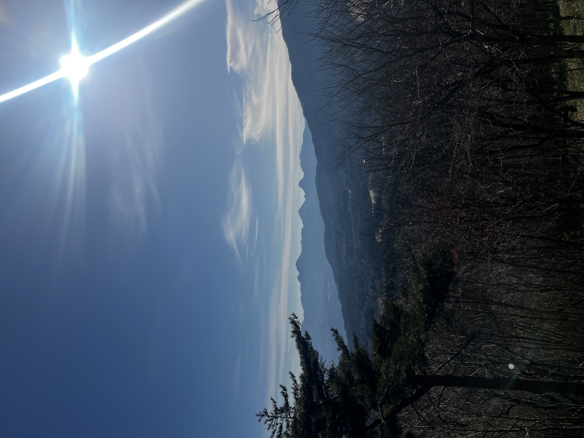 Gunsai Touge - Valley perspective